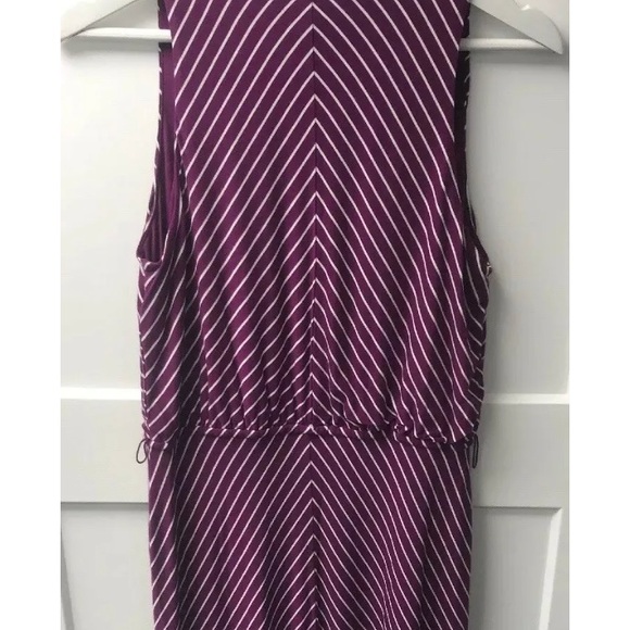 LOFT Women’s Stretch Long Sleeves Dress Striped S - Picture 6 of 8